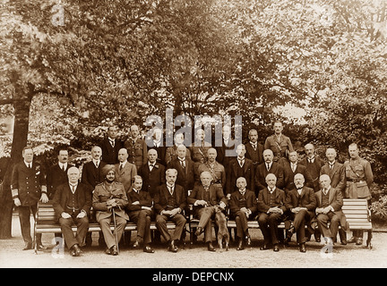 Die kaiserlichen Kriegsrat während WW1 Stockfoto