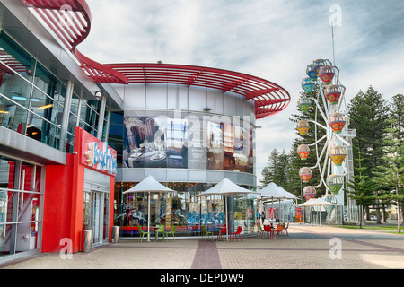 Die "Beach House" Vergnügungszentrum in Glenelg, Adelaide. South Australia beliebtesten Strand-Entertainment-Bereich. Stockfoto