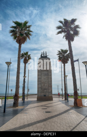 Glenelg, South Australia beliebteste Strand und Meer-Entertainment-Bereich. Stockfoto