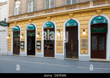 Österreich, Wien 1, Bäckergasse 6, Figlmüller Stockfoto