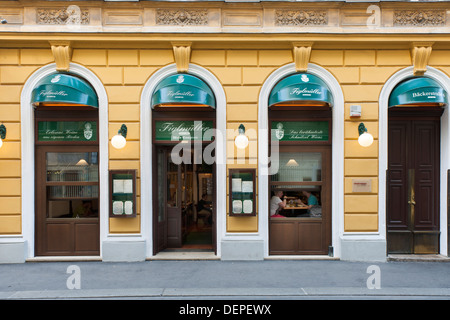 Österreich, Wien 1, Bäckergasse 6, Figlmüller Stockfoto