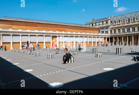 Die temporäre Comédie Française Gebäude in das Palais Royal, Paris, Frankreich Stockfoto