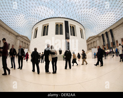 Das British Museum - Königin Elizabeth II Great Court 2 Stockfoto