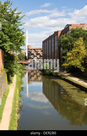 Chesapeake and Ohio Canal National Historic Park (C & O-Kanal) in Georgetown, Washington D.C. Stockfoto