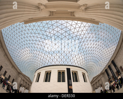 Das British Museum - Königin Elizabeth II Great Court Stockfoto