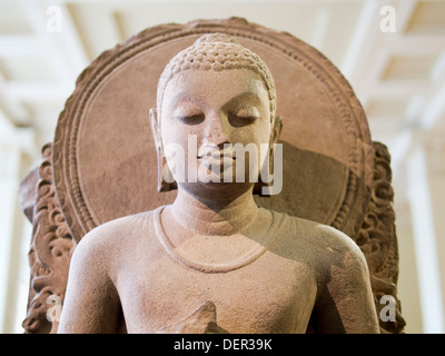 Das British Museum, London - sitzenden zukünftigen Buddha von Sarnath 5 Stockfoto