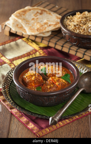 Sri Lanka roter Fischcurry Stockfoto