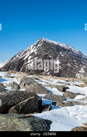 Stift Yr OLE-Wen, Glyderau, Snowdonia National Park, North Wales, UK Stockfoto