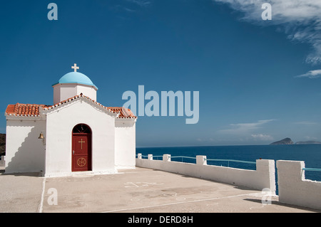 Kythnos Insel, Kykladen, Griechenland - Orthodoxe Kirche Stockfoto