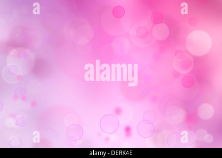 Abstrakt Rosa Ton Lichter Hintergrund Stockfoto