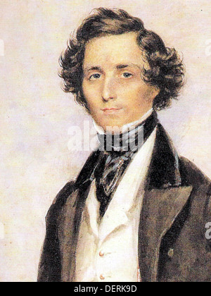 Felix Mendelssohn Stockfoto