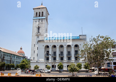 Hafenbehörde von Myanmar Stockfoto