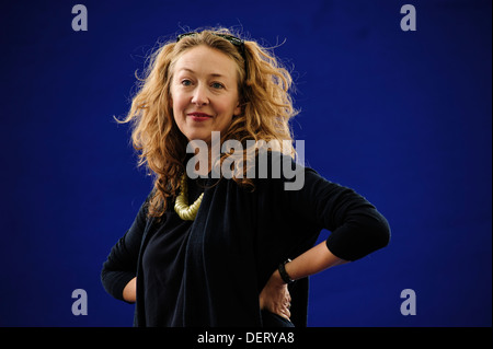 Peggy Riley, Schriftsteller, Besuch bei Edinburgh International Book Festival, Sonntag, 11. August 2013. Stockfoto