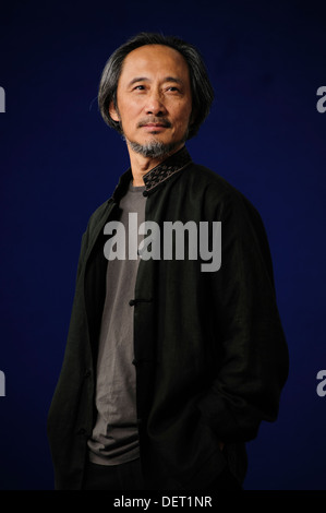 Ma Jian, chinesischer Schriftsteller, Teilnahme an der Edinburgh International Book Festival, Montag, 12. August 2013. Stockfoto