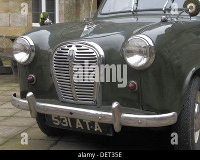 Austin A30 Van, Kielder Castle, Northumberland, England, Vereinigtes Königreich Stockfoto