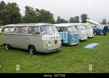 VW Festival 2013 an der Berkeley Castle Wiese Gloucestershire in England Stockfoto