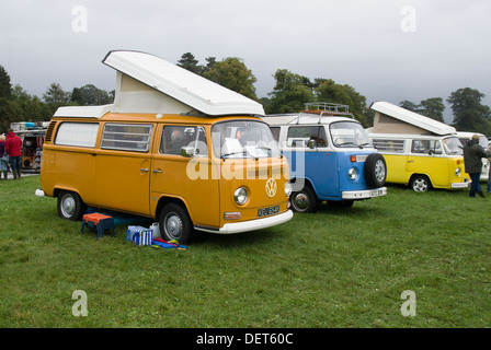 VW Festival 2013 an der Berkeley Castle Wiese Gloucestershire in England Stockfoto