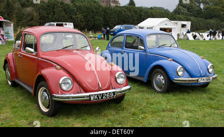 VW Festival 2013 an der Berkeley Castle Wiese Gloucestershire in England Stockfoto