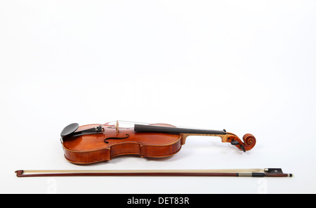 Violine, die volle Größe., Nahaufnahme Detail. Stockfoto