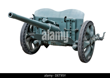 Ein APX SA 37 47mm Panzerabwehrkanone verwendet durch französische Infanterie Truppen bei Ausbruch des 2. Weltkrieges Stockfoto