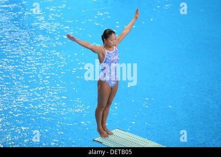 Tokio, Japan. 23. September 2013. Haruka Enomoto, 23. September 2013 - Tauchen: Alle Japan Tauchen Meisterschaft Damen 1 m Sprungbrett Finale bei Tatsumi International Swimming Pool, Tokio, Japan.  (Foto von YUTAKA/AFLO SPORT) Stockfoto