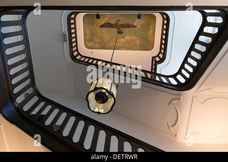 gewundene Treppe Stockfoto