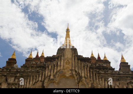 Thatbyinnyu Tempel in Old Bagan, Birma. Stockfoto