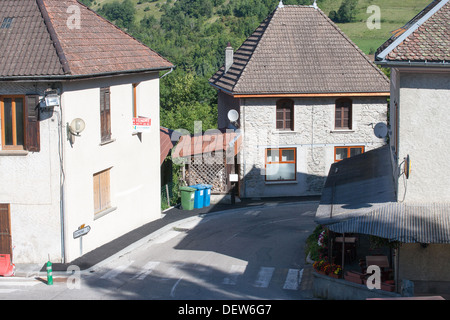 Revel Bergdorf in der Nähe von Grenoble Rhone Alpen Alpes Frankreich Stockfoto