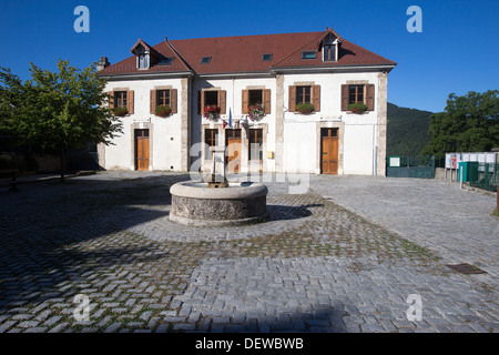 Revel Bergdorf in der Nähe von Grenoble Rhone Alpen Alpes Frankreich Stockfoto