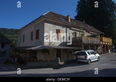 Revel Bergdorf in der Nähe von Grenoble Rhone Alpen Alpes Frankreich Stockfoto