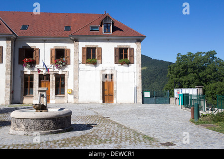 Revel Bergdorf in der Nähe von Grenoble Rhone Alpen Alpes Frankreich Stockfoto