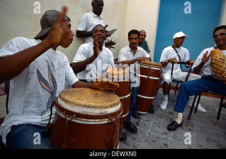 Lokale Musiker Beim Musikfestival, Trinidad, Kuba Stockfoto