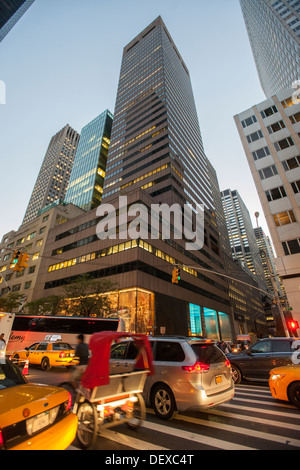 650 Fifth Avenue in New York Stockfoto