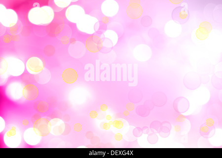 Soft-Fokus Kreise rosa Hintergrund Stockfoto