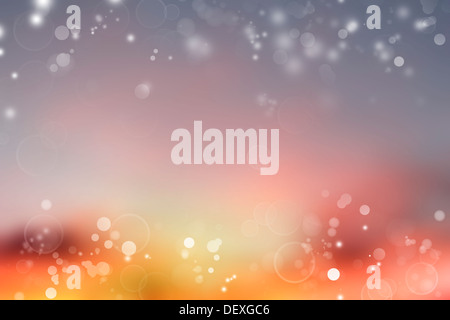 Kreise abstrakten Raum Hintergrund Stockfoto