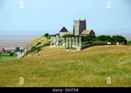 St. Nicholas Church, bergauf, Weston-Super-Mare, Somerset, England. Stockfoto