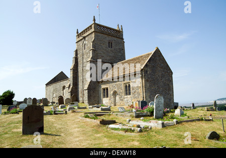 St. Nicholas Church, bergauf, Weston-Super-Mare, Somerset, England. Stockfoto