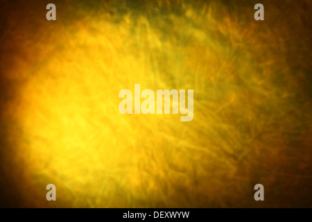 Unscharfen gelber Hintergrund mit Farbverlauf. Stockfoto