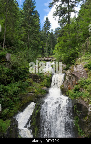 Triberger Wasserfälle, Triberg, Schwarzwald, Baden-Württemberg Stockfoto