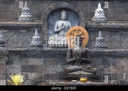 Indonesien, Bali, North Coast, Panjar, Brahama Vihara Arama buddhistischen Tempel, das wichtigste in Bali Stockfoto