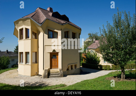 Eurytmiehaus Gebäude vom Architekten Rudolf Steiner, Sitz der Anthroposophischen Gesellschaft in Dornach, Kanton Solothurn Stockfoto