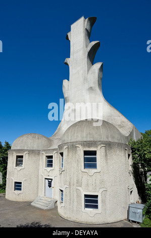 Kraftwerk-Gebäude vom Architekten Rudolf Steiner, Sitz der Anthroposophischen Gesellschaft in Dornach, Kanton Solothurn Stockfoto