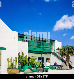 Casa Museo del Campesino Bauernmuseum Mozaga-Lanzarote-Kanarische Inseln-Spanien Stockfoto