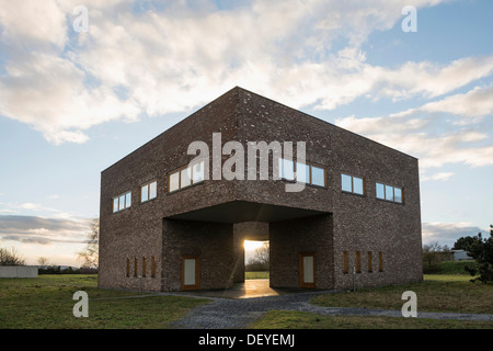 Langen Foundation, Kunstmuseum und Stiftung auf dem Gelände der ehemaligen Raketenbasis, Neuss, Neuss, Nordrhein-Westfalen Stockfoto