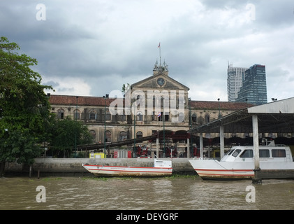 Altes Zollhaus Gebäude, Bangkok Thailand Stockfoto