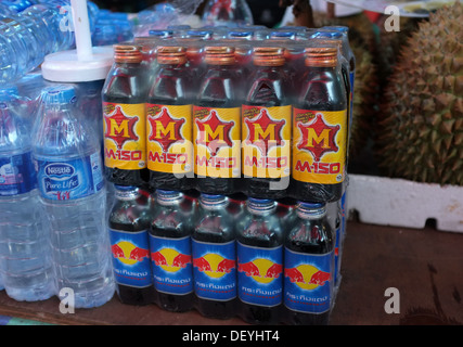 Thai Energy-Drinks, Bangkok Thailand Stockfoto