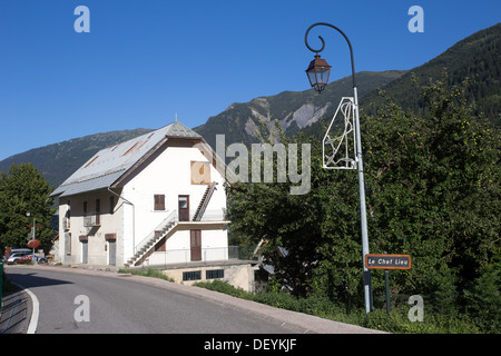 Allemont Isere Rhone Alpen Alpes Frankreich Stockfoto