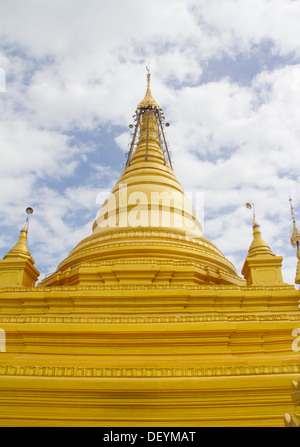 Stupas an Sandamuni Pagode in Mandalay, Burma. Stockfoto