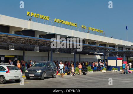 Flughafen Kos, Insel Kos, Dodekanes Insel Griechenland. Stockfoto