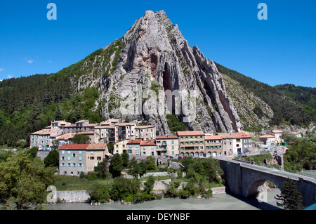 Sisteron Alpes de Haute Provence Frankreich Französisch Stockfoto